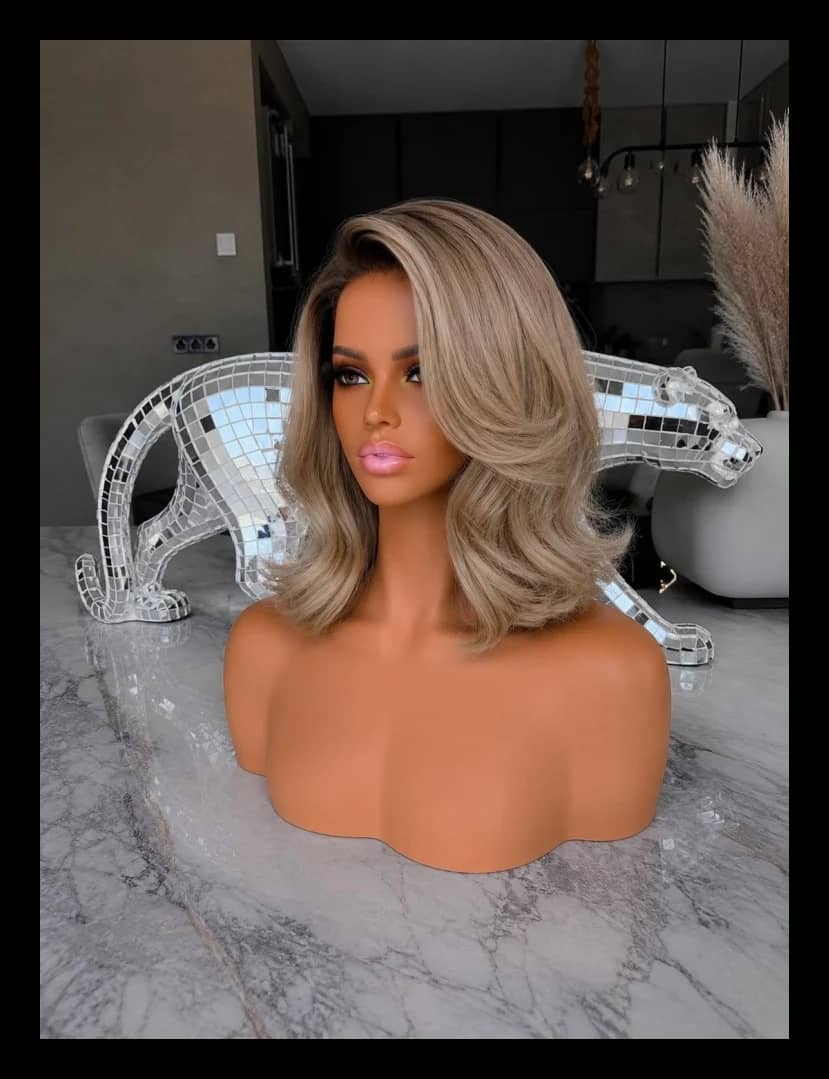 Brenda real hair wig