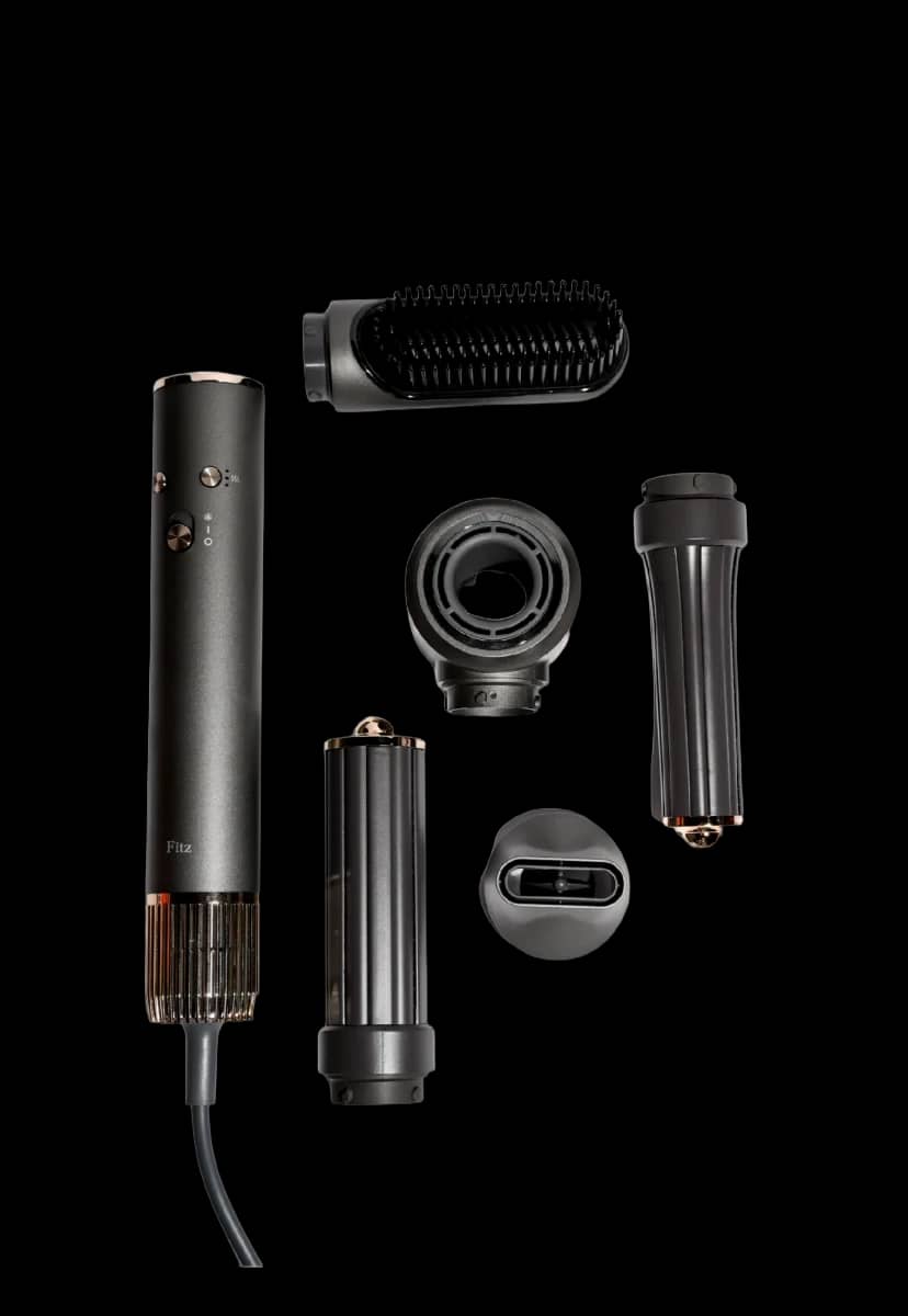 Multifunctional 5-in-1 hair dryer