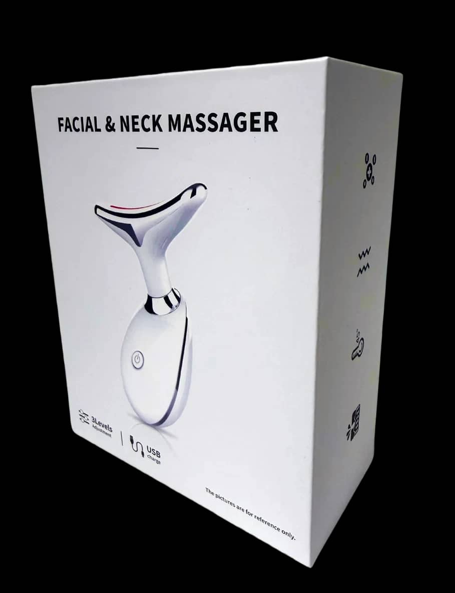 FACIAL-NECK MASSAGER – face and neck massage device