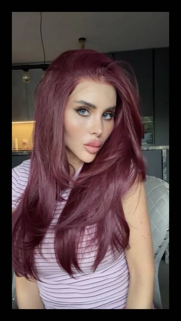Synthetic wig Rena