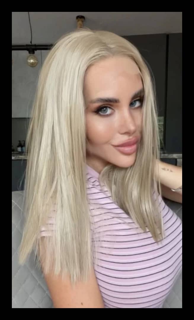 Synthetic wig Amanda
