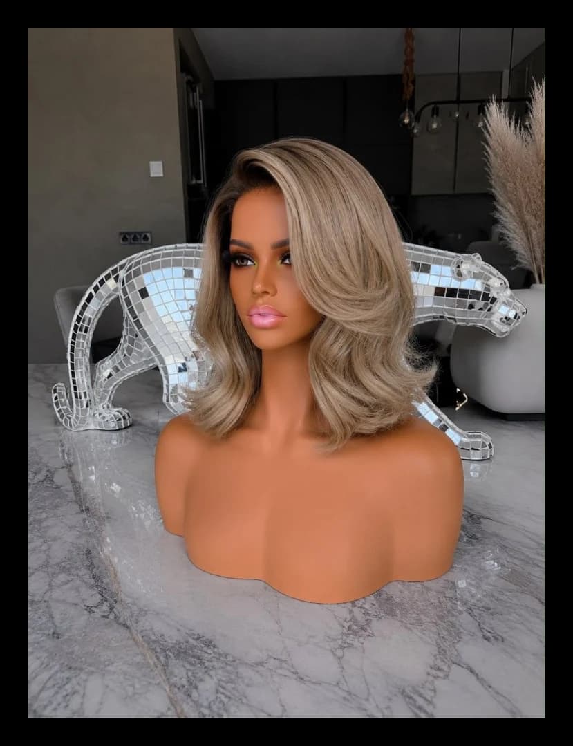 Brenda real hair wig