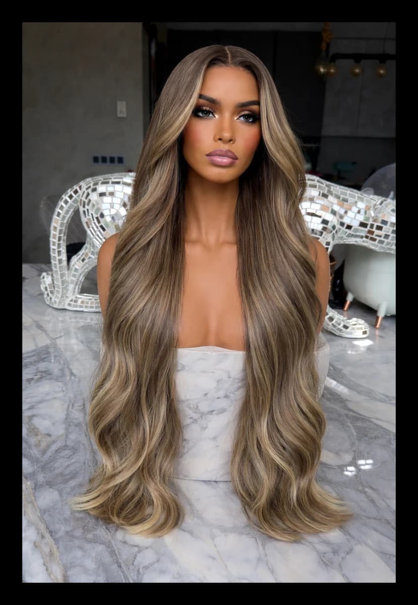 Kiara real hair wig