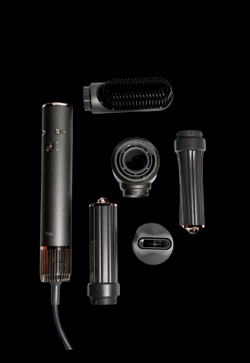 Multifunctional 5-in-1 hair dryer