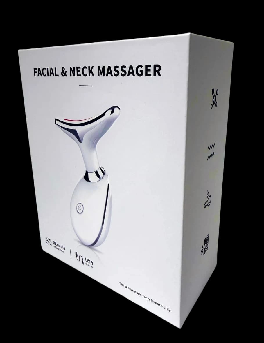 FACIAL-NECK MASSAGER – face and neck massage device